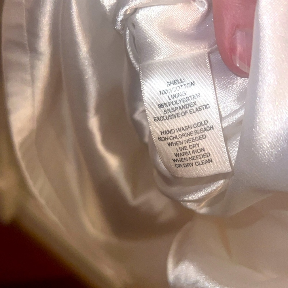 White House Black Market strapless dress - Picture 7 of 7